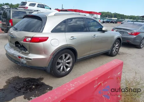 2004 Infiniti Fx45 из США, поврежденный, VIN JNRBS08W74X404535